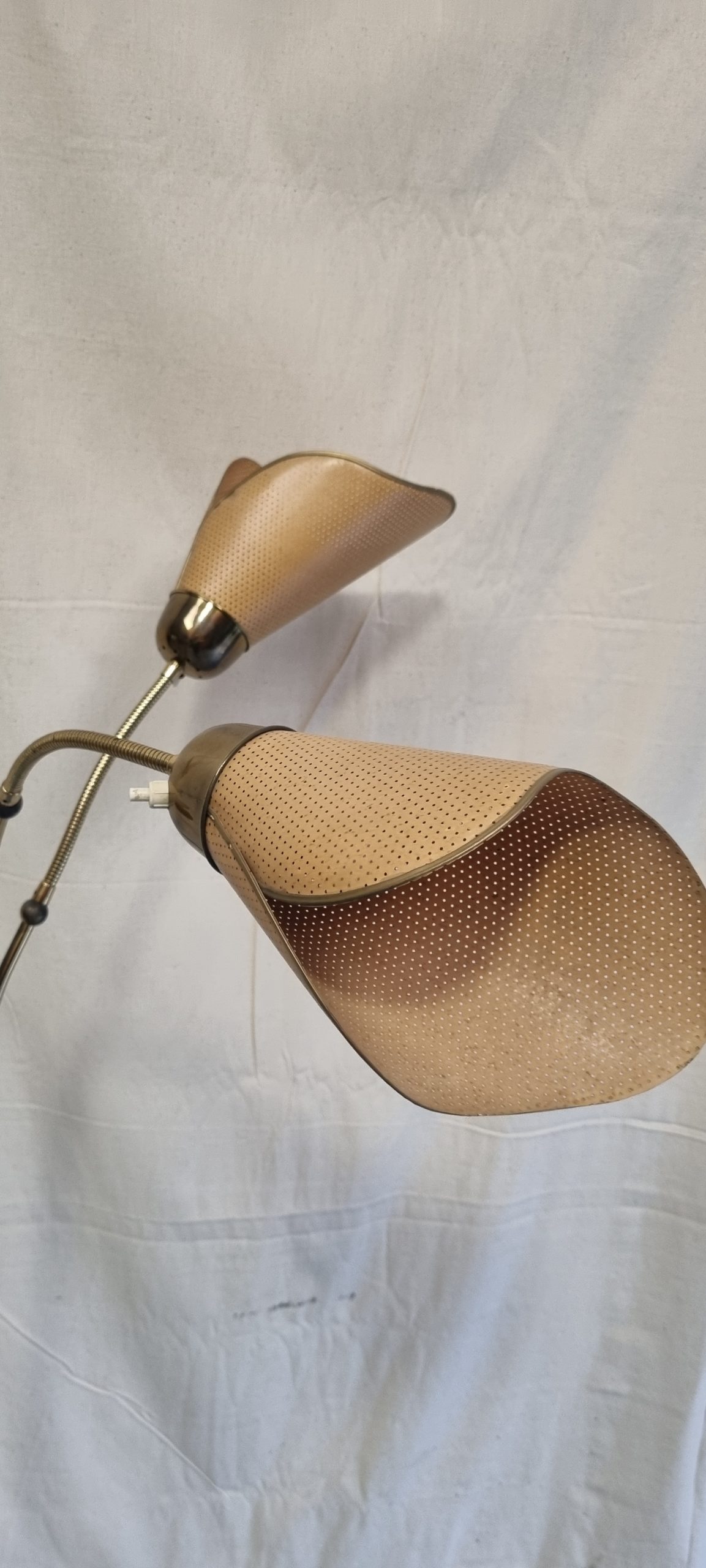 PHARE - Lampe métal brut et doré style indus - Art-Twin